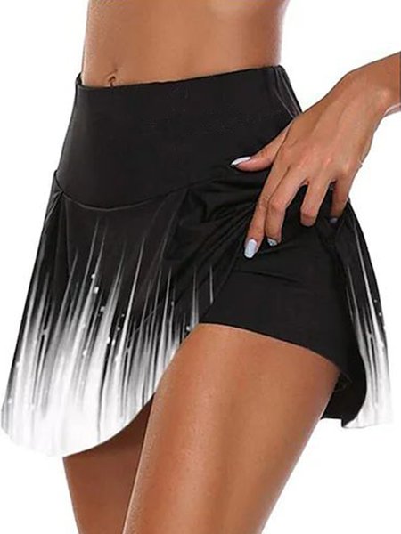 

Sports Abstract Printing Bikini Bottom, Black, swimwear>>Bikini Bottoms