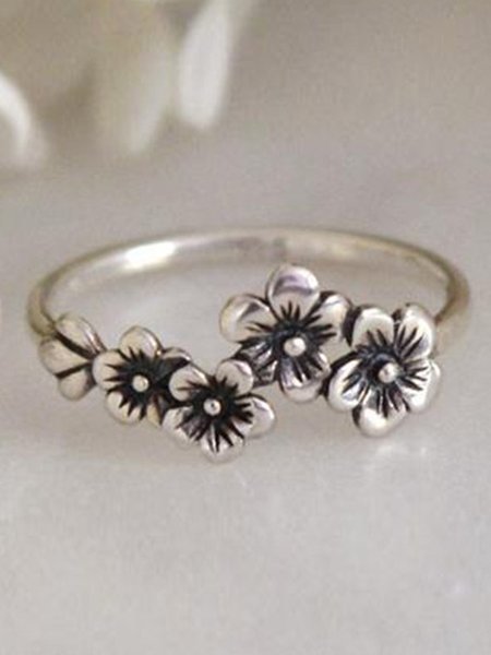 

Flower Vintage Ring, As picture, Rings
