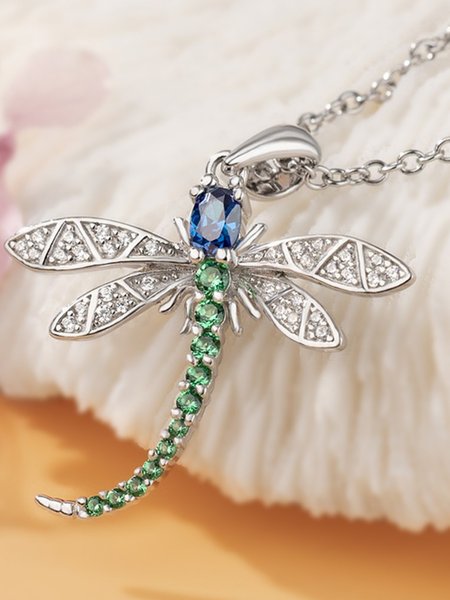 

Dragonfly Pendant Necklaces, Silver, Necklaces