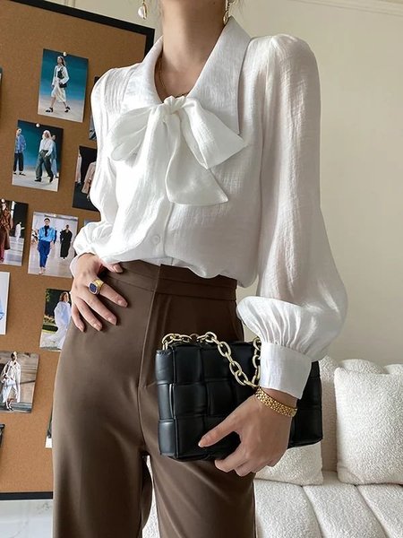 

Regular Fit Urban Blouse, White, Blouses and Shirts