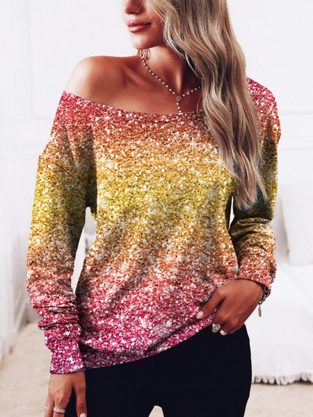 

Casual Crew Neck Regular Fit Sweatshirt, Orange red, Sweatshirts & Hoodies