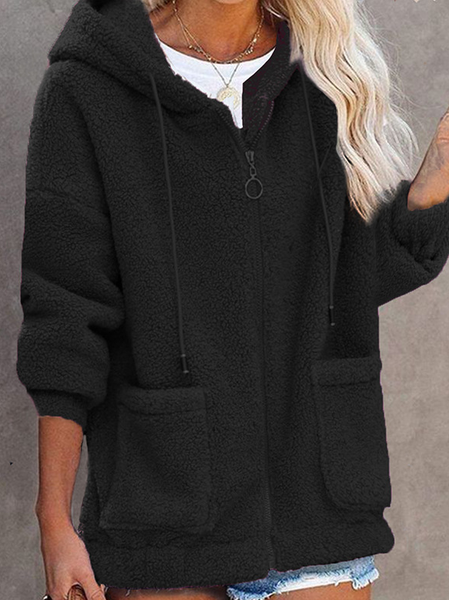 Hoodie Casual Loose Teddy Jacket