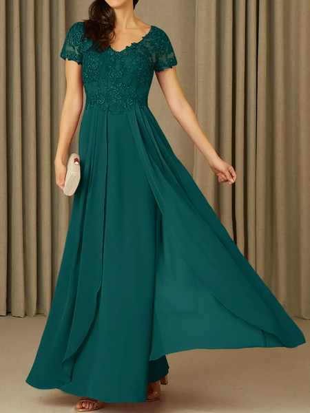 

Regular Fit Elegant Lace Elegant Dress, Dark green, Dresses