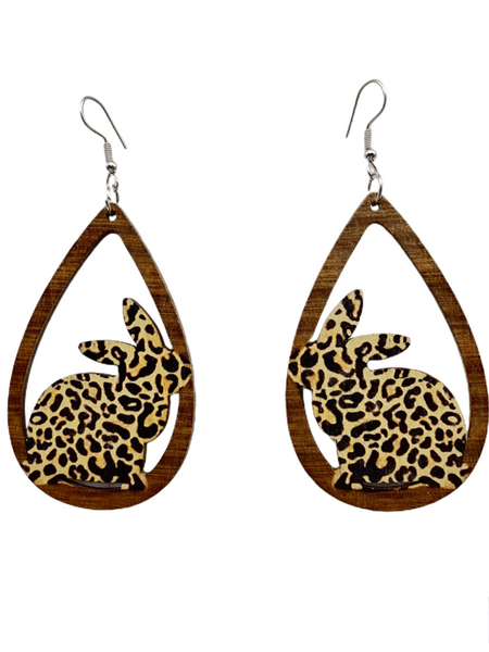

Halloween Wooden Earrings, Color4, Earrings
