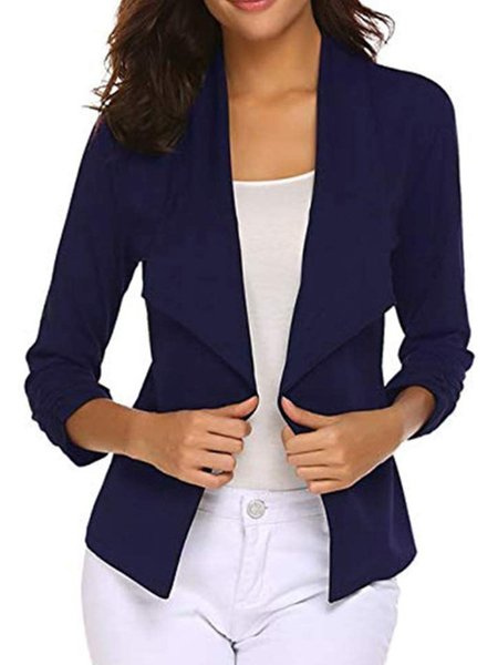 

Regular Fit Casual Blazer, Purplish blue, Coats