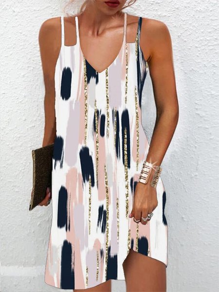 

Loose Ombre Elegant Dress, Pink, Dresses