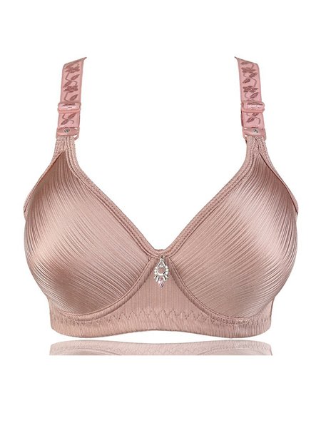 

Woman Breathable and Comfortable High Elastic Rhinestone B/C Cup Bra & Bralette, Cameo, Crop Bras