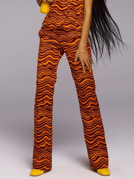 

Regular Fit Urban Straight Pants, Orange, Pants