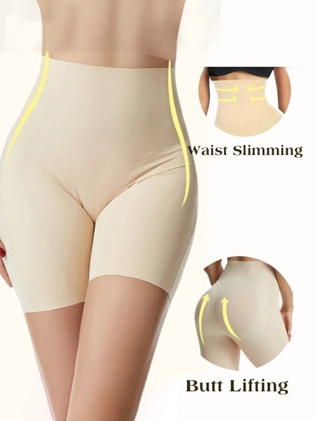 

Breathable Comfortable High Elasticity Slimming Plastic Butt Lifting Women's Shapewear, Nude, Panties