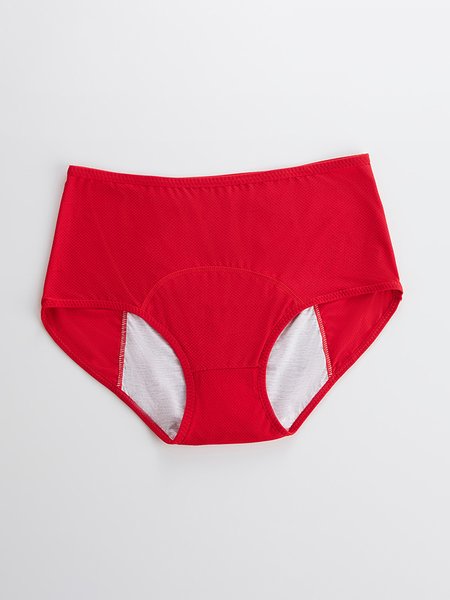 

Women's Breathable Menstrual Panties, Red, Panties