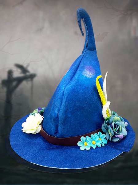 

Halloween Unique Decorative Hat, Royal blue, Hats