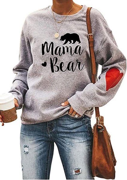 

Cotton Heart/Cordate Casual Sweatshirt, Color2, Sweatshirts & Hoodies