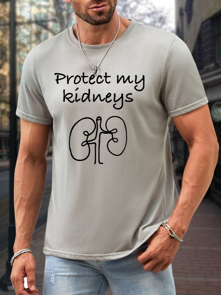 

Women’s Loose Painting Casual T-Shirt, Light gray, T-shirts