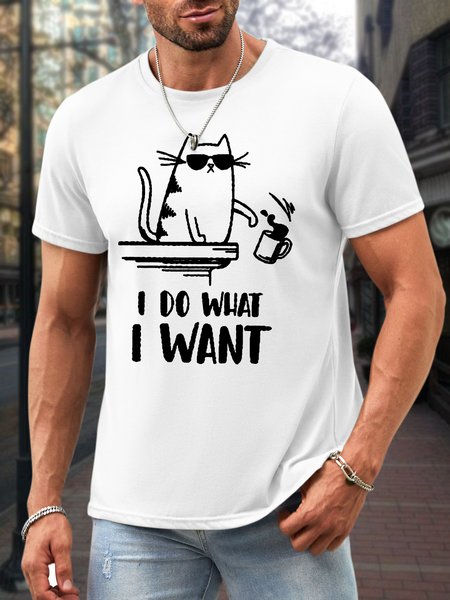 

Women’s Painting Casual T-Shirt, White, T-shirts