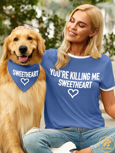 

Women’s Love ls Crew Neck Casual T-Shirt, Blue, T-shirts