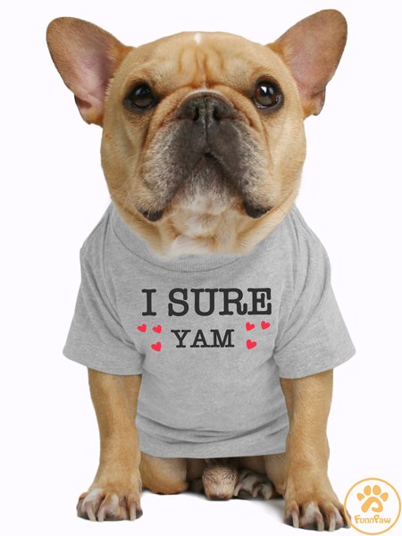 

Dog Outfit, Gray, Pet T-shirts