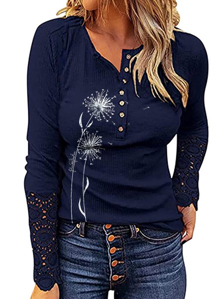 

Casual Tight T-Shirt, Purplish blue, T-Shirts