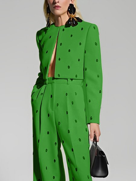 

Regular Fit Urban Crew Neck Jacket, Green, Jackets