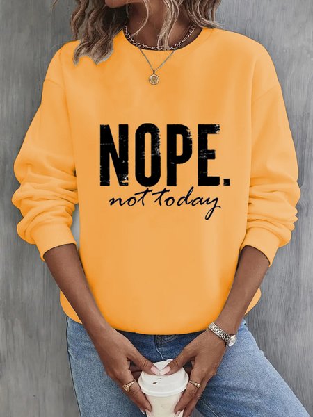 

Text Letters Loose Sweatshirt, Orange, Hoodies & Sweatshirts