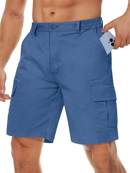 

Men's Multifunctional Outdoor Tactical Shorts, Sky blue, Shorts