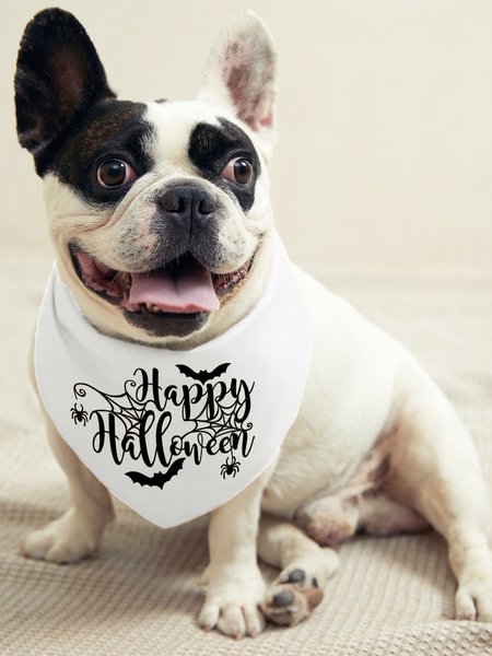 

Dog Outfit, White, Pet Bandanas