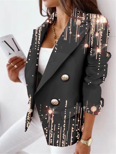 

Abstract Loose Casual Blazer, Color3, Blazers