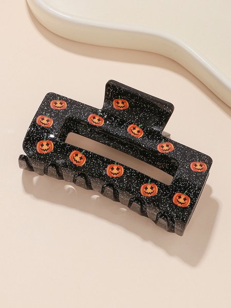 

Pumpkin Figure Halloween Black Hair Claws, Accessories