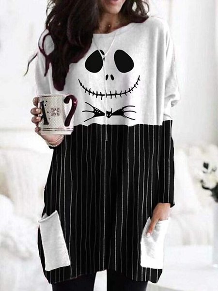 

Loose Casual Dress With No, Color5, Dresses