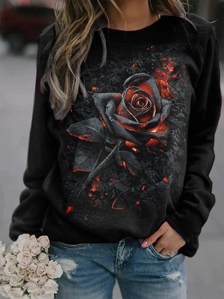 

Regular Fit Casual Sweatshirt, Black, Sweatshirts & Hoodies