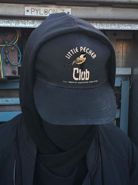 

Little Pecker Club Denim Hat, Black, Hats