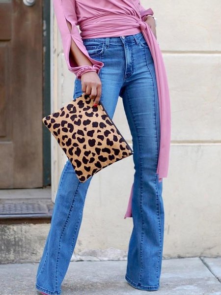 

Denim Regular Fit Urban Straight Jeans, Blue, Jeans