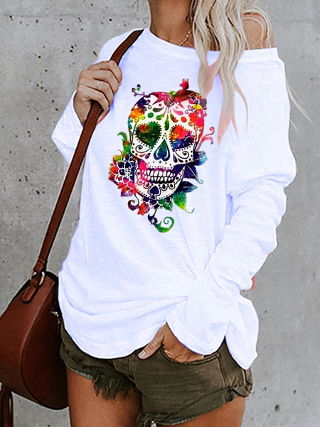 

Loose Heart/Cordate Casual Crew Neck Sweatshirt, Color5, Hoodies&Sweatshirts