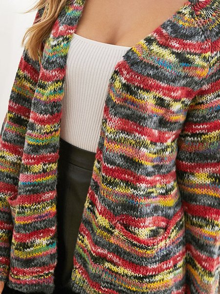 

Casual Abstract V Neck Regular Fit Cardigan, Xxl, Sweaters