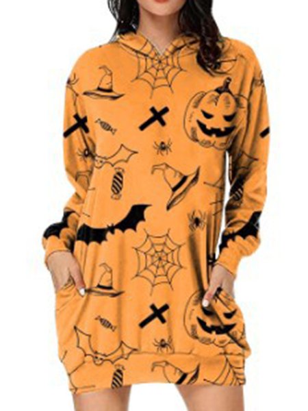

Casual Printing Halloween Hoodie, Color22, Sweatshirts & Hoodies