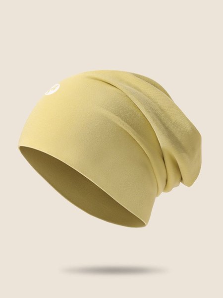 

Blackout Earmuffs Multifunctional Sleep Cap, Yellow, Women Hats