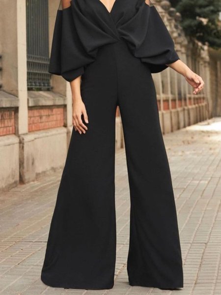 

Urban Regular Fit Plain Fashion Pants, Black, Pants