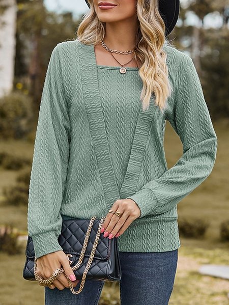 

Casual Others Knitted Sweatshirt, Light khaki, Sweatshirts & Hoodies
