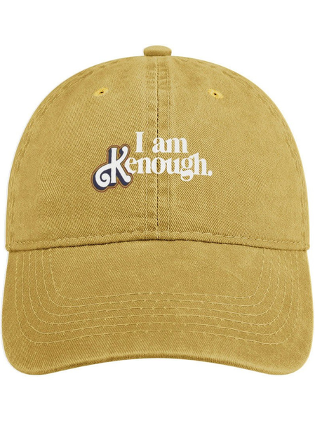 

Men's /Women's I'M Kenough Denim Hat, Yellow, Men's Hats