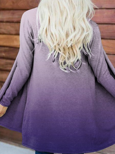 

Others Loose Casual Kimono, Purple, Cardigans