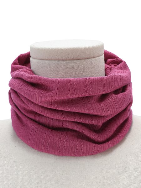 

Casual Unisex Wicking Neck Gaiter, Rose red, Women Scarves & Shawls