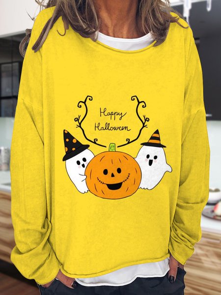 

Casual Text Letters Crew Neck Sweatshirt, Color8, Sweatshirts & Hoodies