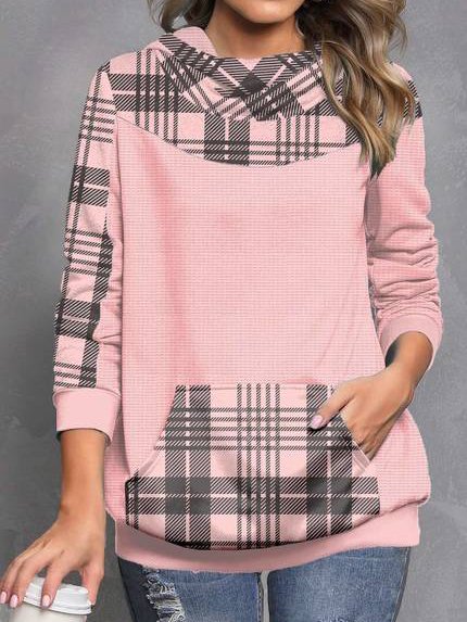 

Split Joint Casual Loose Sweatshirt, Pink, Sweatshirts & Hoodies