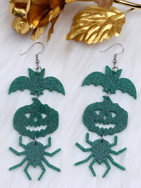 

Halloween Earrings, Darkgreen, Earrings