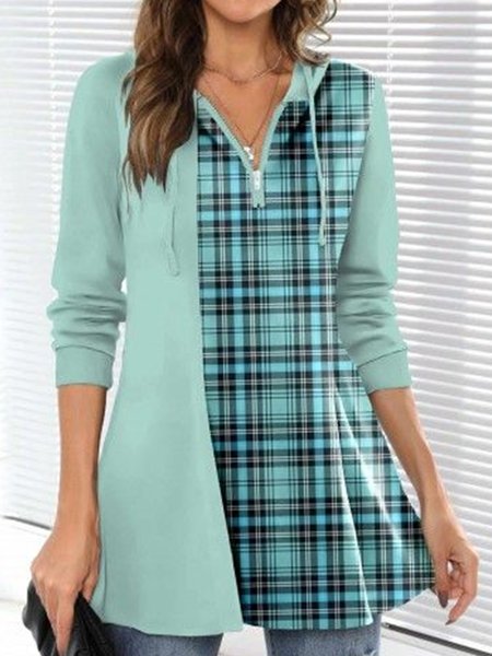 

Hoodie Loose Casual Sweatshirt, Green, Sweatshirts & Hoodies