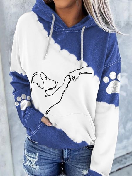 

Casual Ombre Hoodie Regular Fit Hoodie, Blue, Sweatshirts & Hoodies