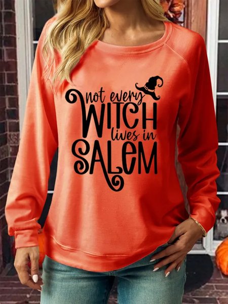 

Crew Neck Casual Sweatshirt, Orange, Sweatshirts & Hoodies