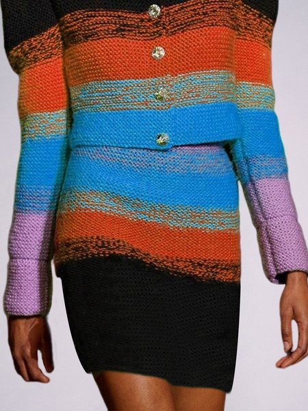 

Elegant Regular Fit Wrapping Skirt, Multicolor, Skirts