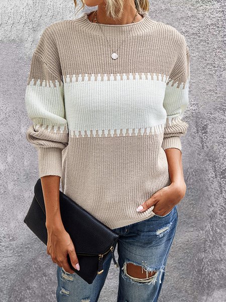 

Casual Others Loose Sweater, Off white, Sweaters