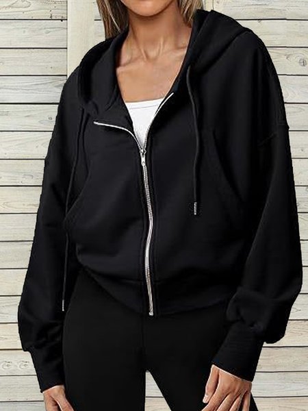 

Casual Hoodie Hoodie, Black, Sweatshirts & Hoodies