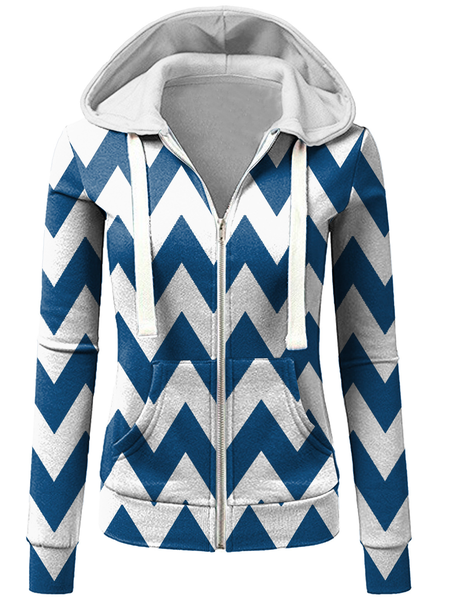 

Casual Color Block Hoodie Regular Fit Jacket, Color3, Jackets